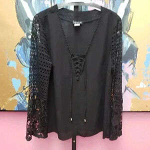 Venus Lace Long Sleeve Blouse